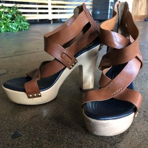 Givenchy Brown Platform Heels Size 39